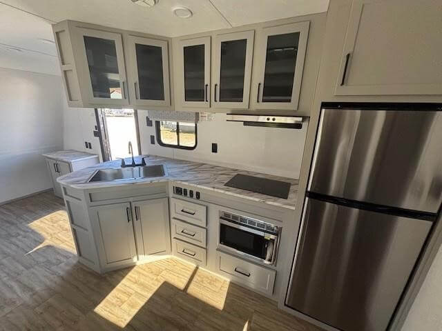 Kitchen View of 2026 RECREATION BY DESIGN GRAND TRAVEL 40FL MOBILITY SERIES